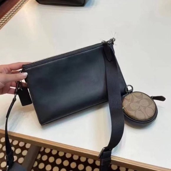 NWT Coach MEN'S Holden Crossbody In Signature Canvas C5598 - Picture 13 of 15